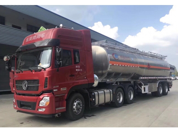 2 Axles 38000L Aluminium Alloy Fuel Tank Trailer