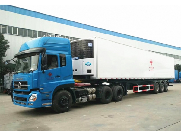 CLW Heavy Duty 3 Axles 45T Refrigerator Truck Trailer