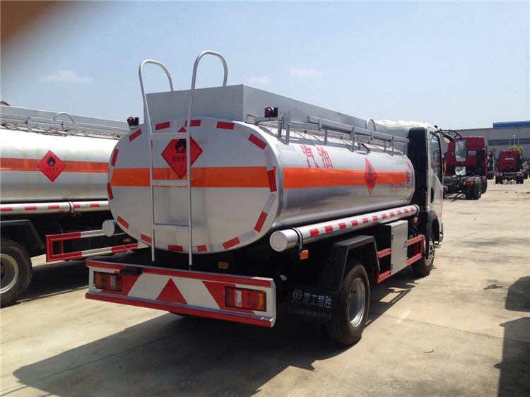HOWO 4x2 5000L Mobile Fuel Tank Truck