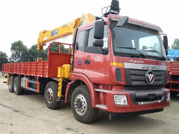 Foton Auman 8x4 Truck With Crane