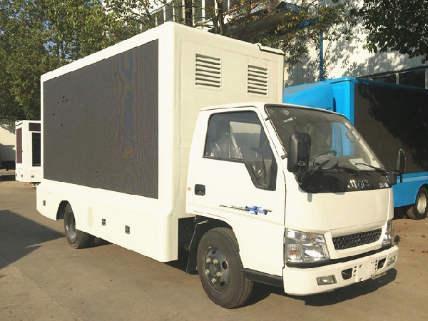 JMC 4x2 Mobile Led Billboard Advertising Truck