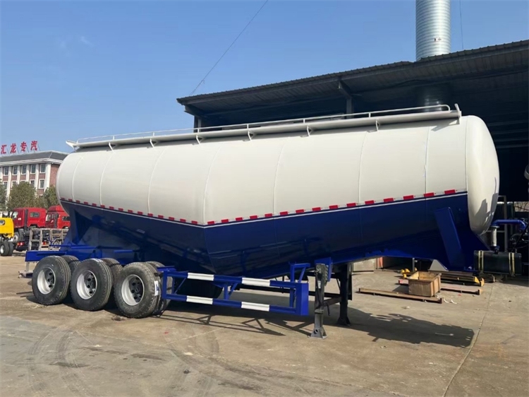 60cbm Dry Bulk Powder Cement Carrier Semi Trailer