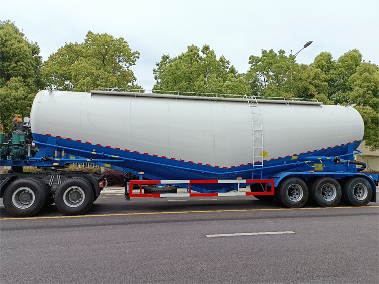 60cbm Dry Bulk Powder Cement Carrier Semi Trailer