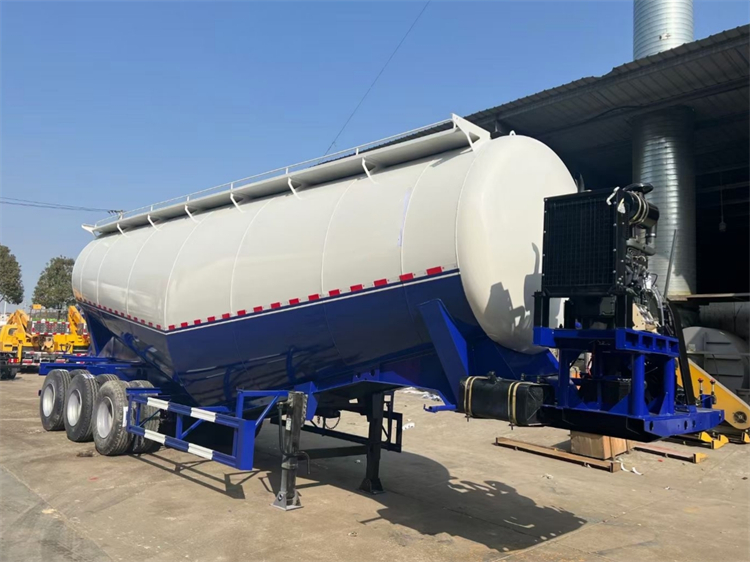 60cbm Dry Bulk Powder Cement Carrier Semi Trailer