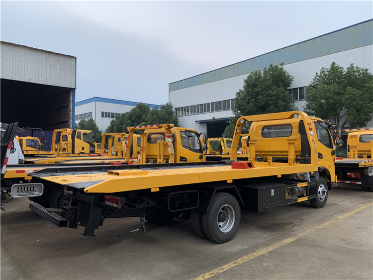 JAC 4x2 4T Platform Wrecker Car Tow Truck
