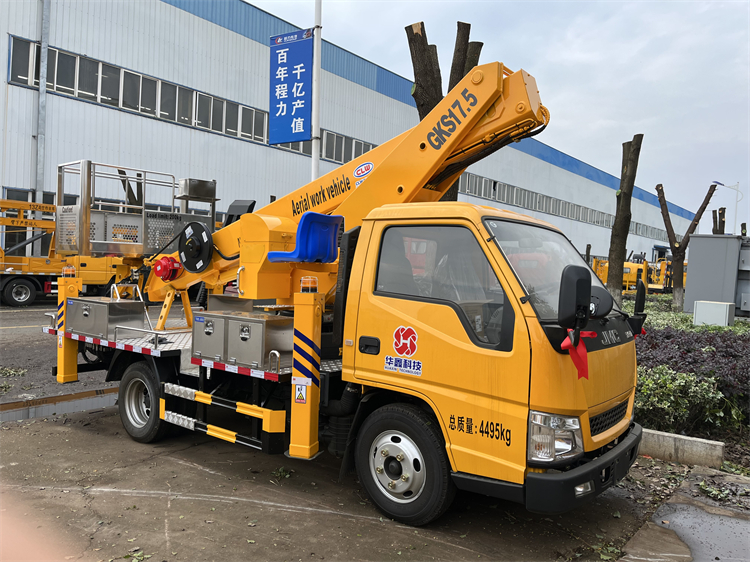 JMC 4x2 17.5m Telescopic Boom Aerial Work Vehicle
